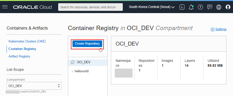 OCI Registry