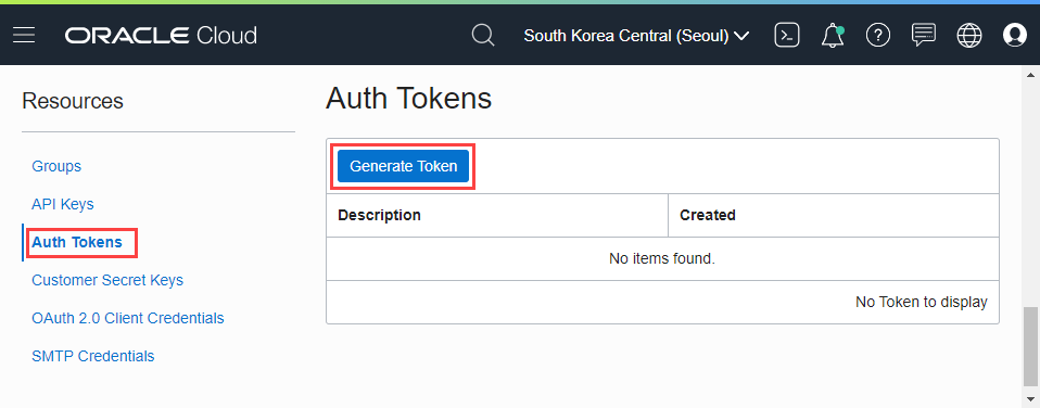 Generate Token