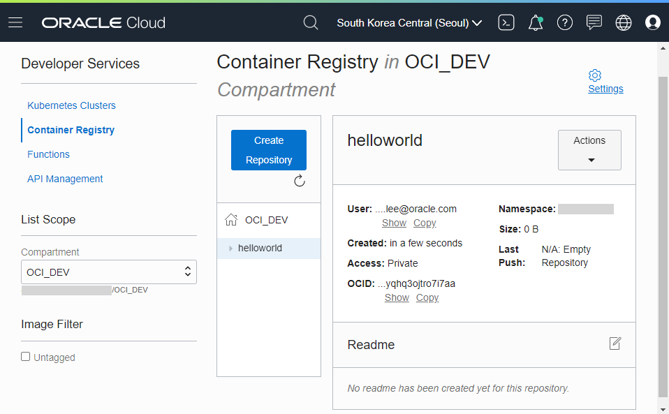 Repository Result